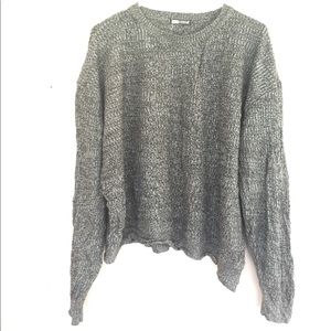 Henry Morell Black LS Sweater Large